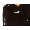 PUMA POWER TAPE CROPPED HOODIE 848431 01 ΜΑΥΡΟ