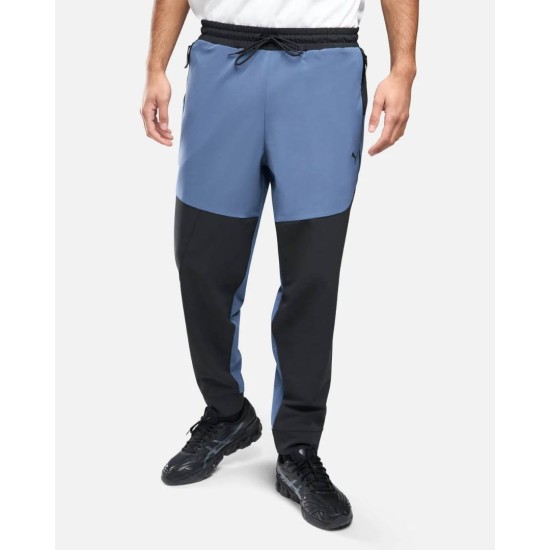 PUMA TECH WOVEN PANTS 680311 55 ΜΠΛΕ ΜΑΥΡΟ