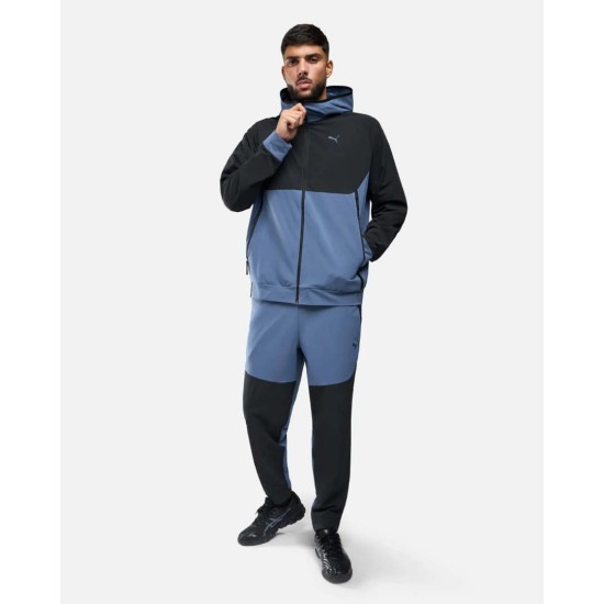 PUMA TECH WOVEN JACKET 680310 55 ΜΠΛΕ ΜΑΥΡΟ