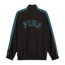 PUMA T7 PLAY PARIS TRACK JACKET 626719 01 ΜΑΥΡΟ