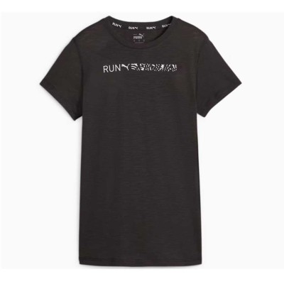 PUMA S GRAPHIC RUN TEE 524209 56 ΑΝΘΡΑΚΙ