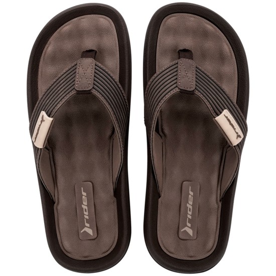RIDER FLIP FLOPS 26020 BQ137 ΚΑΦΕ ΜΠΕΖ 
