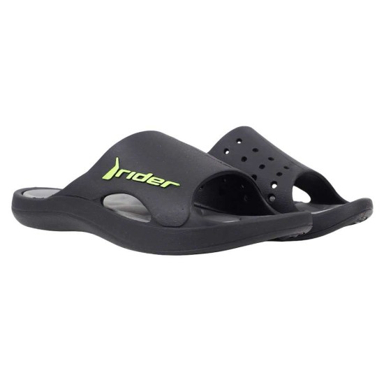 RIDER FLIP FLOPS 26018 AZ135 ΜΑΥΡΟ ΠΡΑΣΙΝΟ