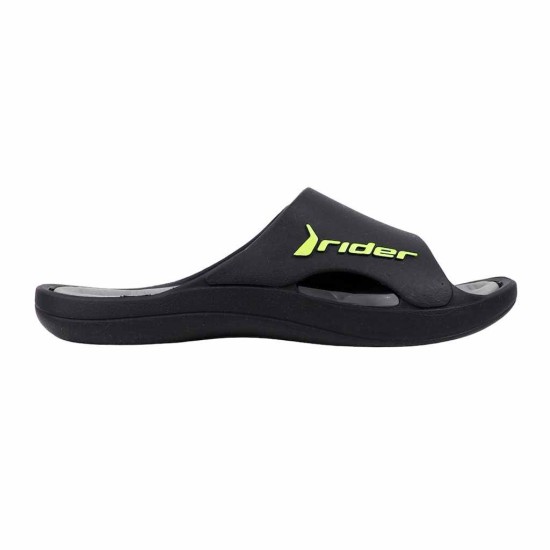 RIDER FLIP FLOPS 26018 AZ135 ΜΑΥΡΟ ΠΡΑΣΙΝΟ