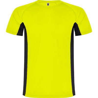 ROLY T SHIRT SHANGHAI CA6595 22102 ΚΙΤΡΙΝΟ ΜΑΥΡΟ
