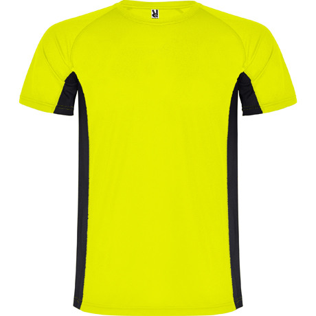 ROLY T SHIRT SHANGHAI CA6595 22102 ΚΙΤΡΙΝΟ ΜΑΥΡΟ