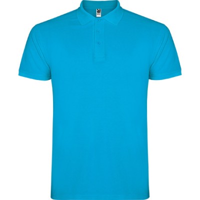 ROLY T SHIRT ΠΟΛΟ STAR PO6638 12 TURQUOISE