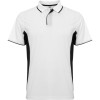 ROLY T SHIRT POLO MONTMELO PO0421 0102 ΛΕΥΚΟ ΜΑΥΡΟ