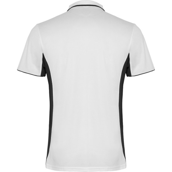 ROLY T SHIRT POLO MONTMELO PO0421 0102 ΛΕΥΚΟ ΜΑΥΡΟ