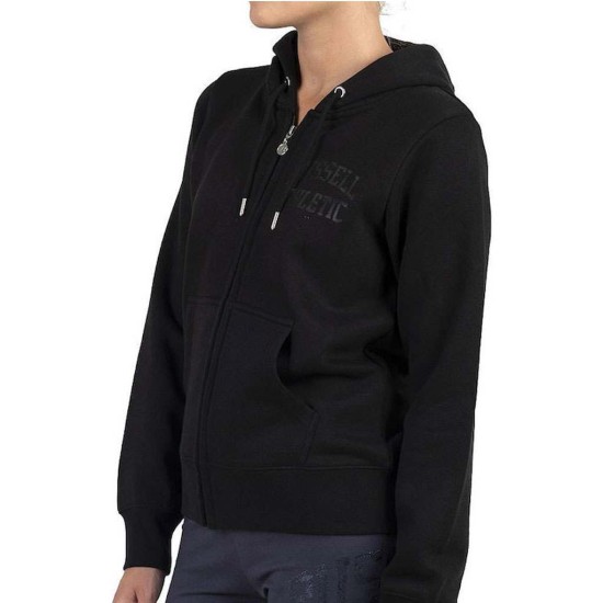 RUSSELL ZIP THROUGH HOODY A2100-2 099 ΜΑΥΡΟ