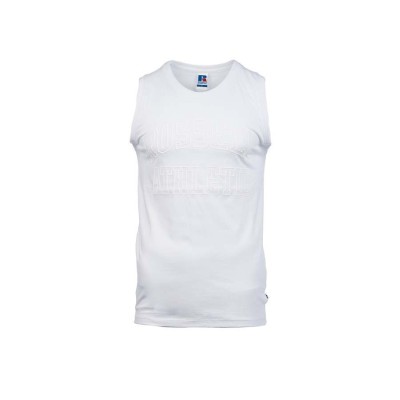 RUSSELL SLEEVELESS SHIRT A26-062-1 001 ΛΕΥΚΟ 