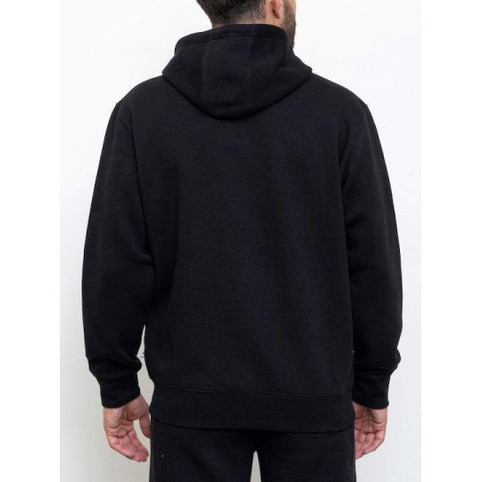 RUSSELL ZIP THROUGH HOODY A24-005-2 099 ΜΑΥΡΟ