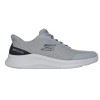 SKECHERS SLIP-INS MESH LACE UP 233183 GYBK ΓΚΡΙ