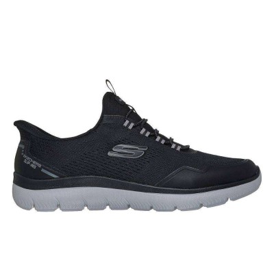 SKECHERS SLIP-INS 233045 BKCC ΜΑΥΡΟ