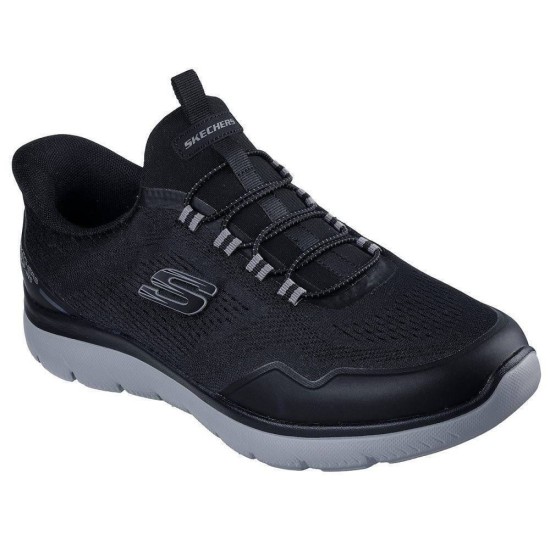 SKECHERS SLIP-INS 233045 BKCC ΜΑΥΡΟ