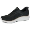 SKECHERS CURRENT MUSE 117497 BKGD ΜΑΥΡΟ ΧΡΥΣΟ
