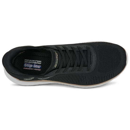 SKECHERS CURRENT MUSE 117497 BKGD ΜΑΥΡΟ ΧΡΥΣΟ