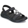 SKECHERS MULTI-STRAP GORE QUARTER STRAP 141473 BKGY ΜΑΥΡΟ