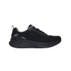 SKECHERS TEXTURED ENGINEERED KNIT LACE UP 117731 BBK ΜΑΥΡΟ