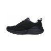SKECHERS TEXTURED ENGINEERED KNIT LACE UP 117731 BBK ΜΑΥΡΟ