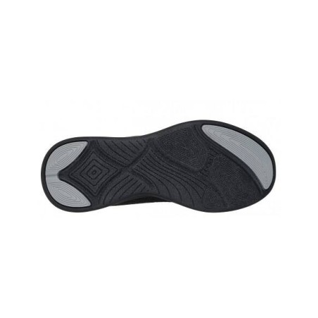 SKECHERS TEXTURED ENGINEERED KNIT LACE UP 117731 BBK ΜΑΥΡΟ