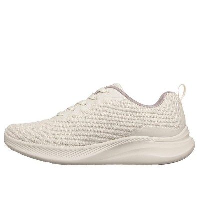 SKECHERS TEXTURED ENGINEERED KNIT LACE UP 117731 OFWT ΜΠΕΖ