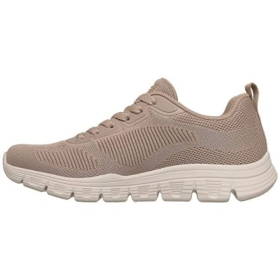 SKECHERS ENGINEERED KNIT LACE UP 117700 TPE ΜΠΕΖ