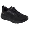 SKECHERS ENGINEERED KNIT LACE UP 117700 BBK ΜΑΥΡΟ