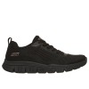 SKECHERS ENGINEERED KNIT LACE UP 117700 BBK ΜΑΥΡΟ