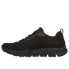 SKECHERS ENGINEERED KNIT LACE UP 117700 BBK ΜΑΥΡΟ