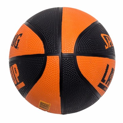 SPALDING LAYUP SIZE 5 84-550Z1 ΠΟΡΤΟΚΑΛΙ ΜΑΥΡΟ