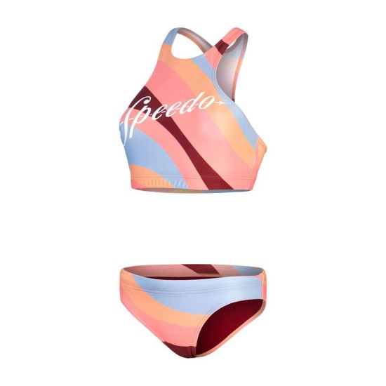 SPEEDO LOGO VOLLEY 2PC 003133 14497W ΜΠΟΡΝΤΟ ΠΟΡΤΟΚΑΛΙ