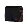 SPEEDO AQUASHORT 003169 14375J ΜΑΥΡΟ ΚΟΚΚΙΝΟ