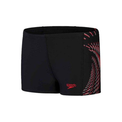 SPEEDO AQUASHORT 003169 14375J ΜΑΥΡΟ ΚΟΚΚΙΝΟ