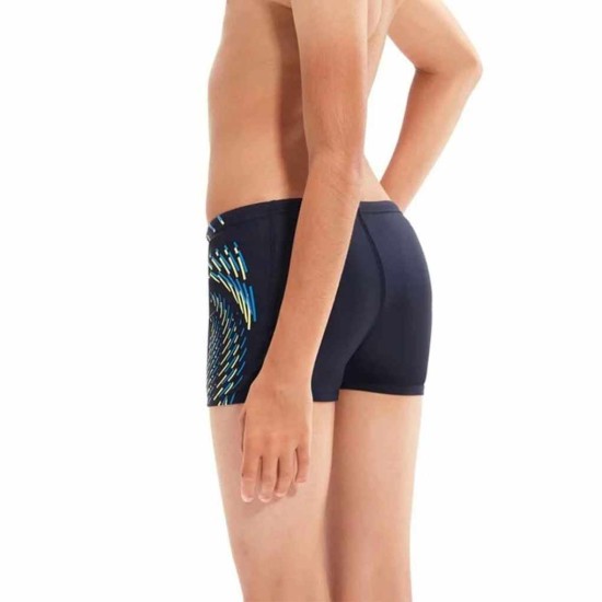 SPEEDO AQUASHORT 003169 14376J ΜΑΥΡΟ ΜΠΛΕ
