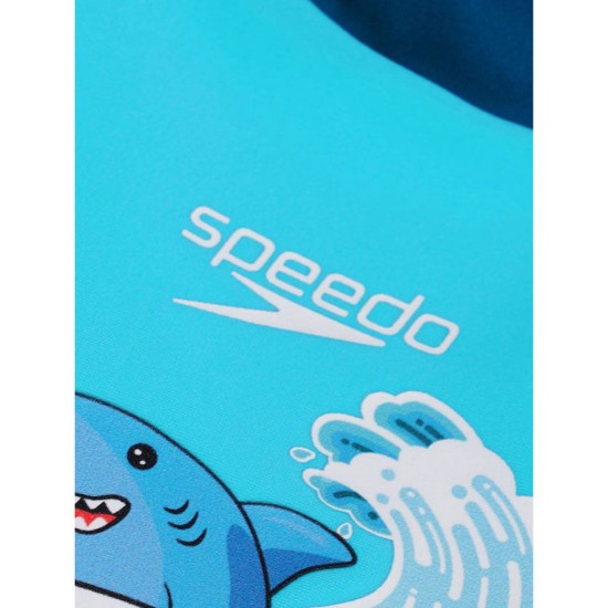 SPEEDO SHORT SLEEVE RASH TOP SET 003233 15137B ΓΑΛΑΖΙΟ