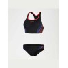 SPEEDO PLACEMENT 2PC 0030601 6856 ΜΑΥΡΟ ΡΟΥΑ