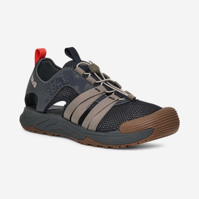 TEVA HYDRATREK SANDAL 1164811 DKSW ΜΑΥΡΟ ΓΚΡΙ