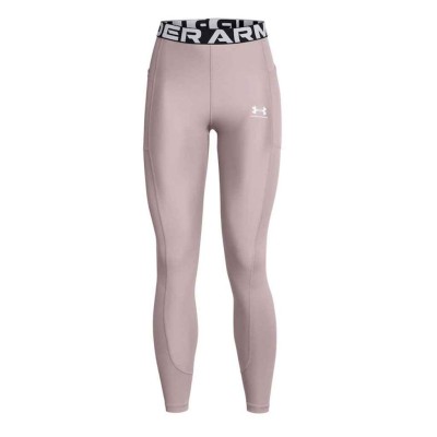 UNDER ARMOUR RIB LEGGING 1388693 015 ΚΑΦΕ