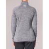 UNDER ARMOUR TECH TWIST 1/2 ZIP 1320128 001 ΓΚΡΙ ΜΑΥΡΟ