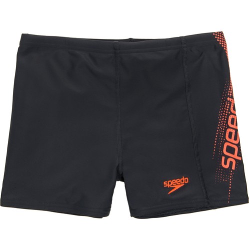 SPEEDO AQUASHORT LOGO PANEL 09530 A767 ΑΝΘΡΑΚΙ ΚΟΚΙΝΟ