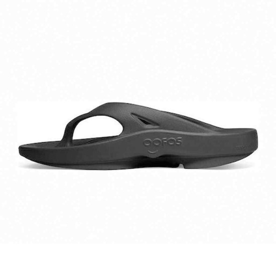 OOFOS OORIGINAL SANDAL 1094250-1000 ΜΑΥΡΟ