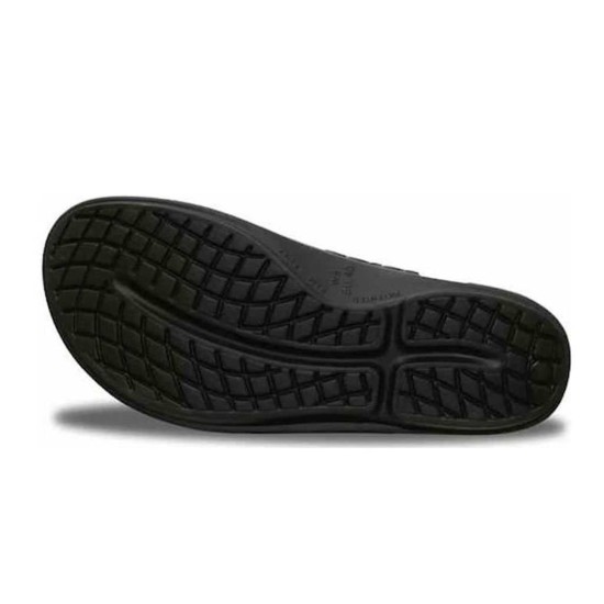 OOFOS OOLALA LUXE SANDAL 1094260 1400 ΜΑΥΡΟ