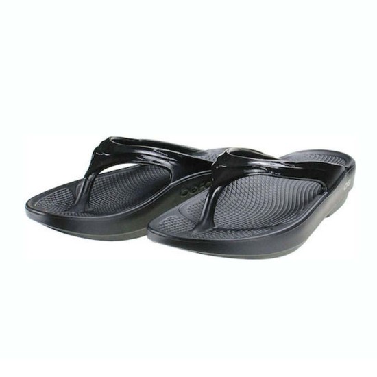 OOFOS OOLALA LUXE SANDAL 1094260 1400 ΜΑΥΡΟ